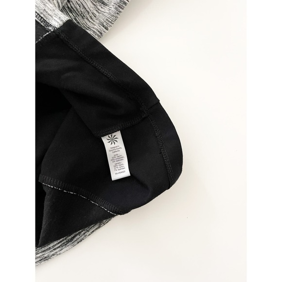 Athleta Cooldown Sweatshirt Dress in Gray and Black Size‎ Medium - Picture 7 of 7